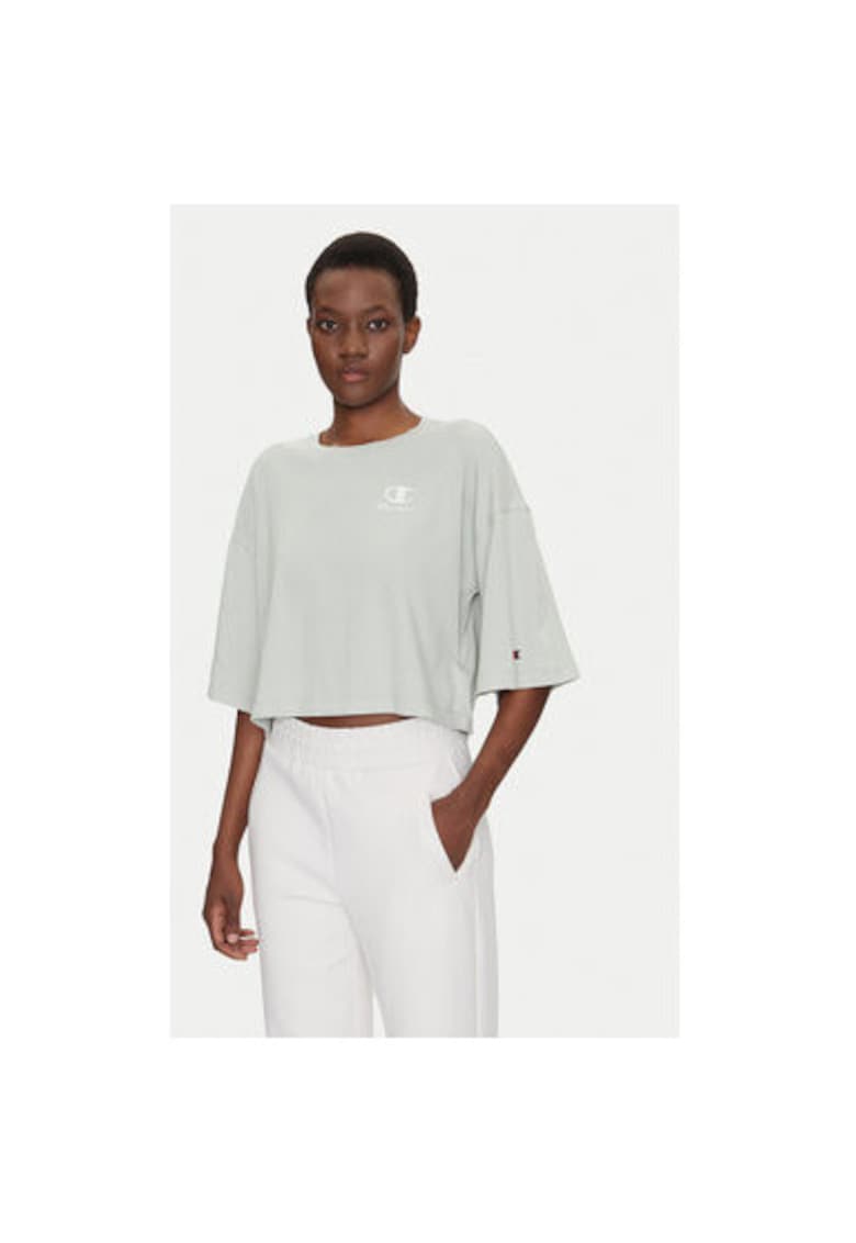 Tricou dama 118023 - Bumbac - Verde - Verde
