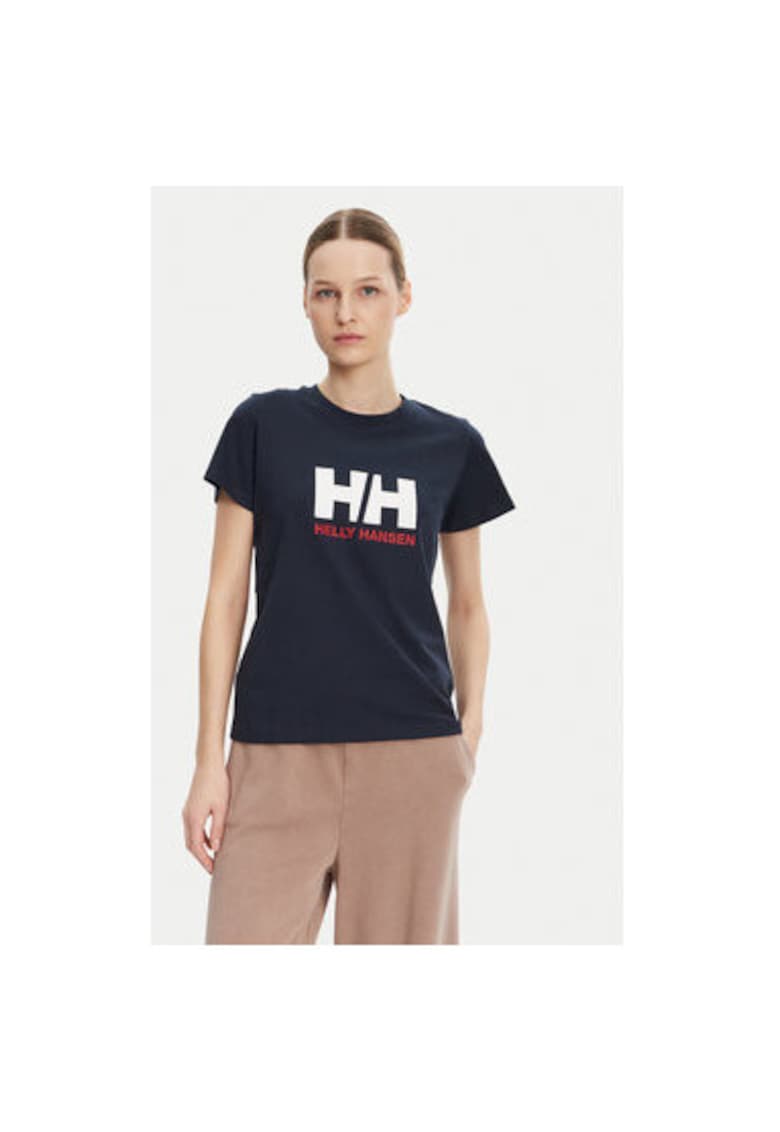 Tricou dama 54593 - Bumbac - Bleumarin