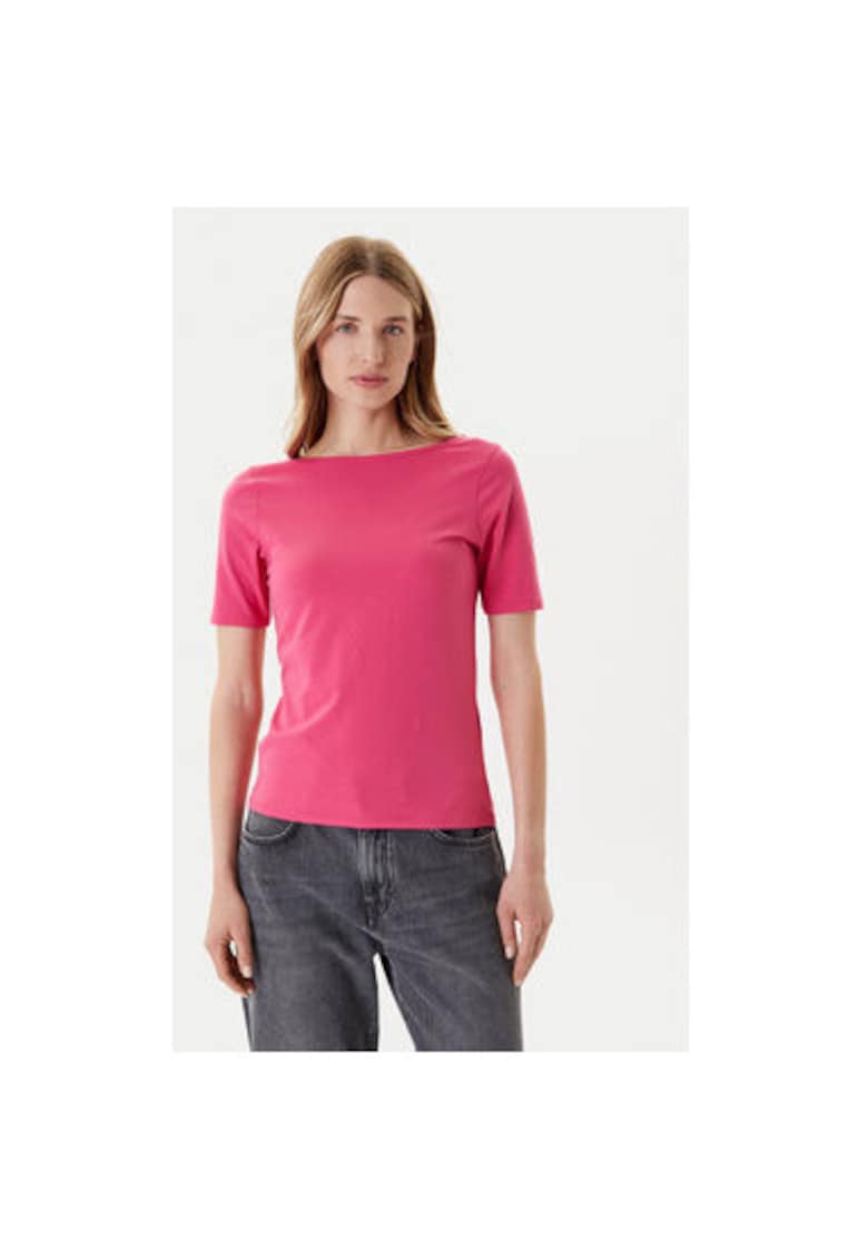 Tricou dama 3FJHD109K - Bumbac - Roz - Roz