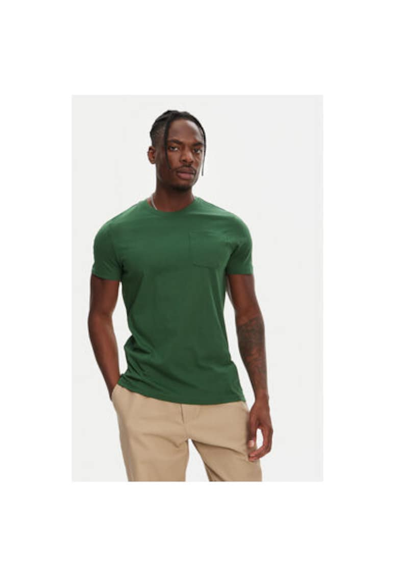 Tricou dama 64131EW - Bumbac - Verde - Verde