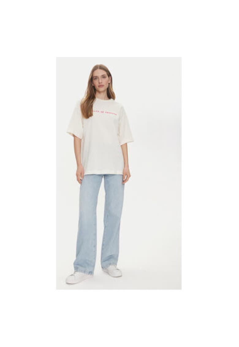 Tricou dama 10337839 - Bumbac organic - 65499 - Alb