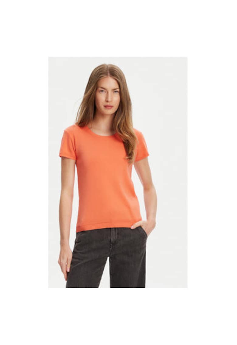 Tricou dama 1091D1M10 - Bumbac - Portocaliu