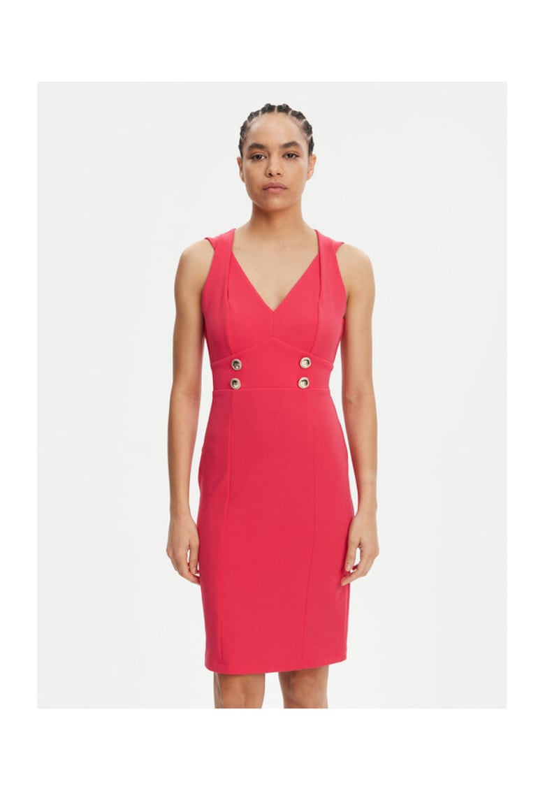 Rochie dama CFC0019924002 - Poliester - Roz - Roz