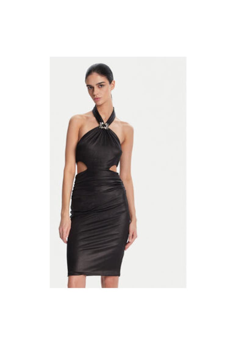 Rochie dama FQ25SD1001W798T4 - Poliester - Negru - Negru