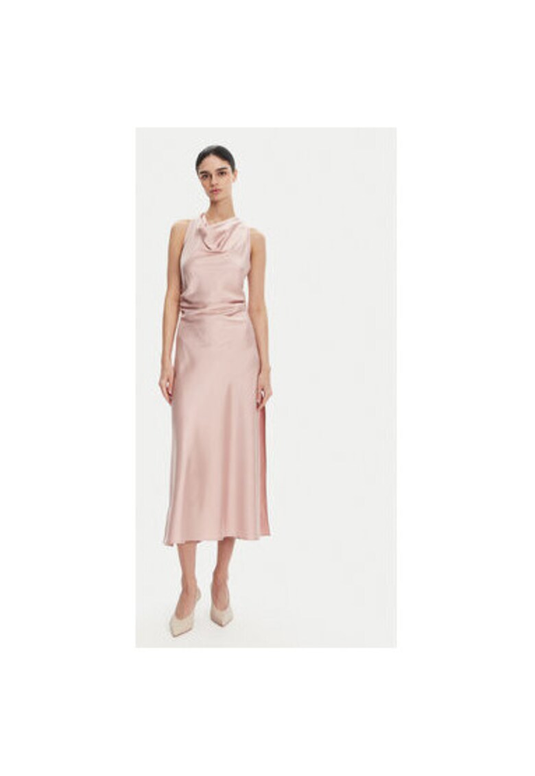 Rochie dama AEQJJBA - Poliester - Roz - Roz