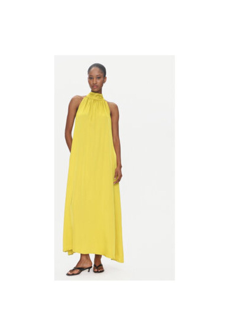 Rochie dama TD0768 - Viscoza - Galben