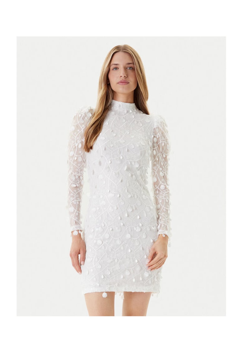 Rochie dama 26030914 - Poliester - Alb - Alb