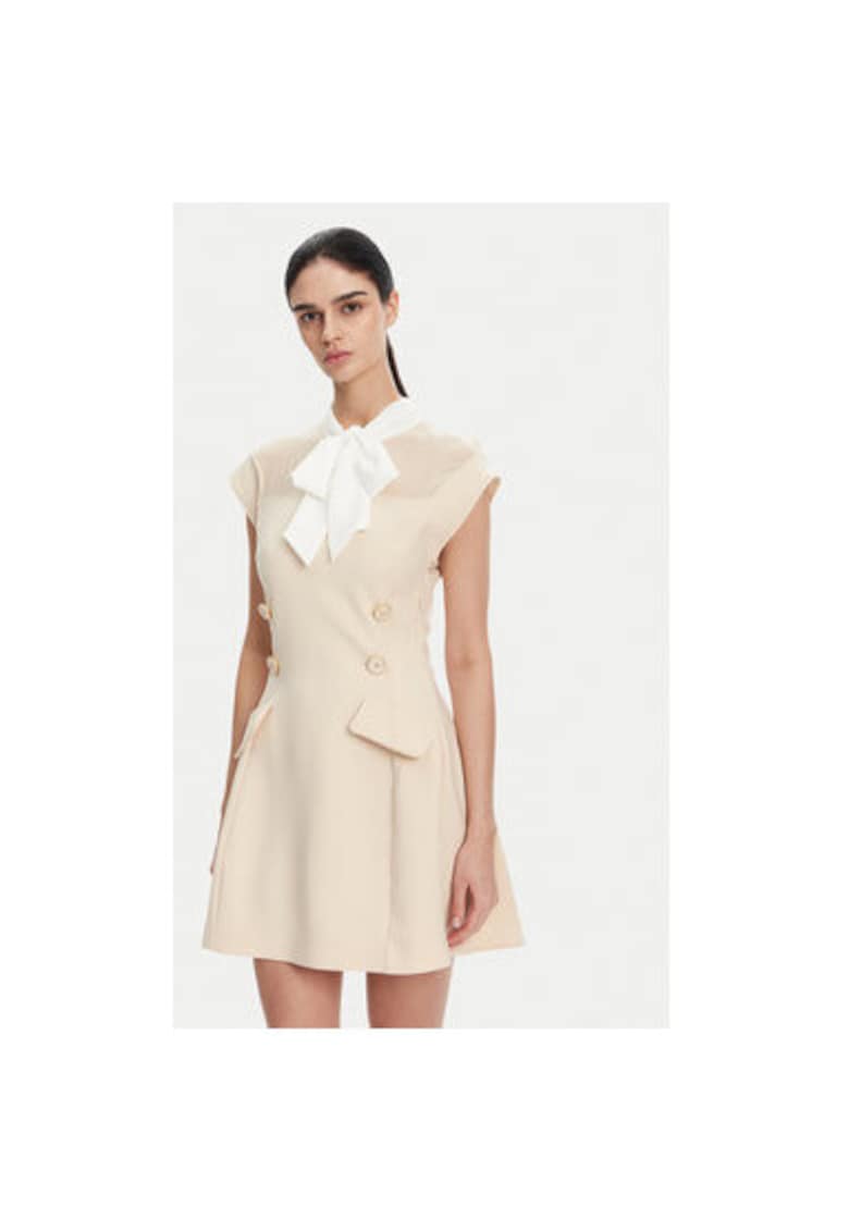 Rochie dama AFJJJKP - Poliester - Ecru