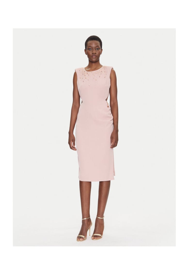 Rochie dama FQ25SD2004W47601 - Poliester - Roz - Roz