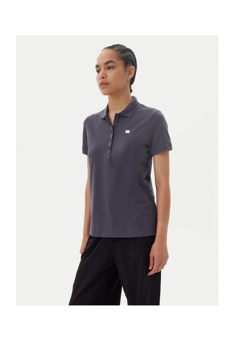 Tricou polo dama Emporio Armani - 7W000030 AF12450 - Bumbac - Gri - Gri