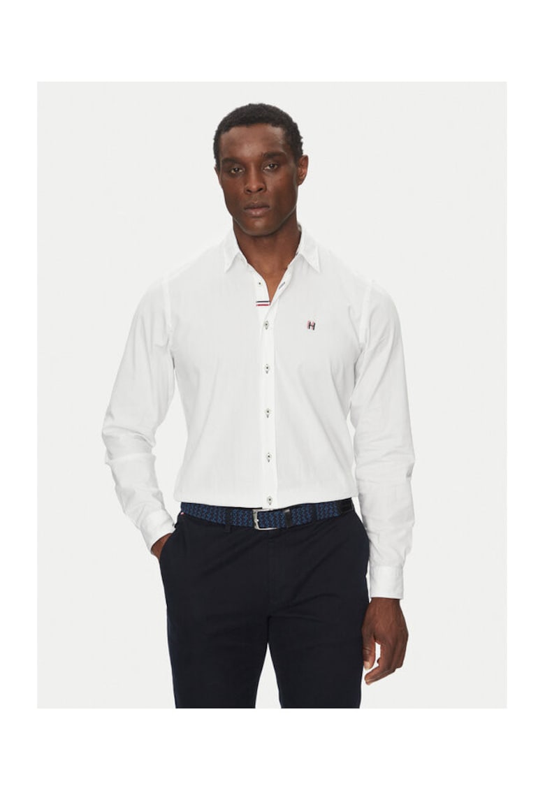 Camasa barbati 60253 10 - Bumbac - Alb - Alb