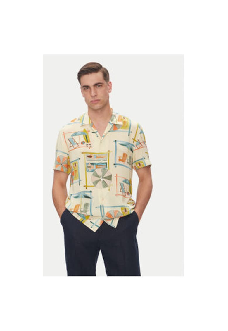 Camasa barbati B3 76002.3722 - Viscoza - Multicolor