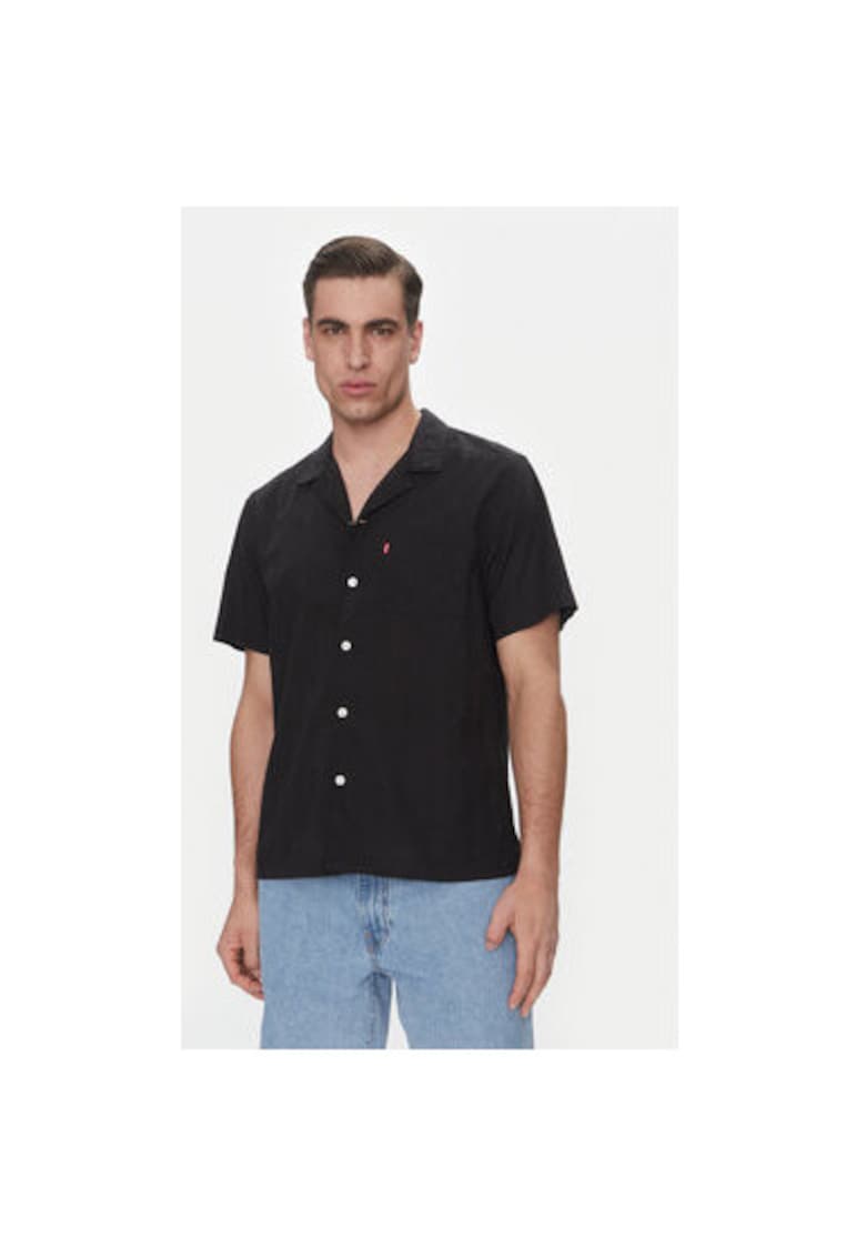 Camasa barbati Levi S - 72625-0115 - Bumbac - Negru