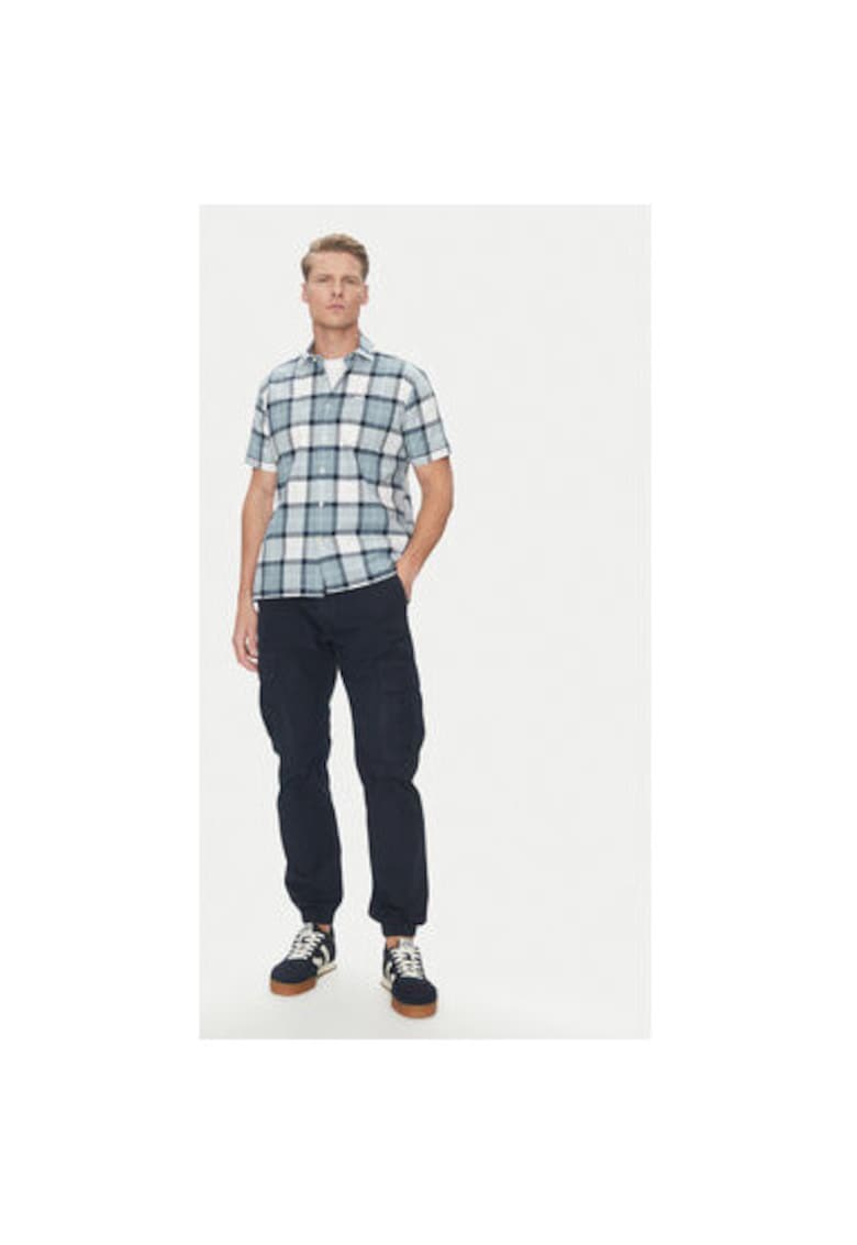 Camasa barbati MSH5077TN45 - Bumbac - 3XL INTL - Gri
