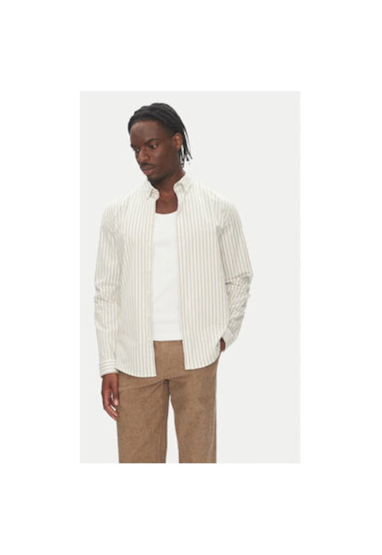Camasa barbati  30-203536B - Bumbac - Bej
