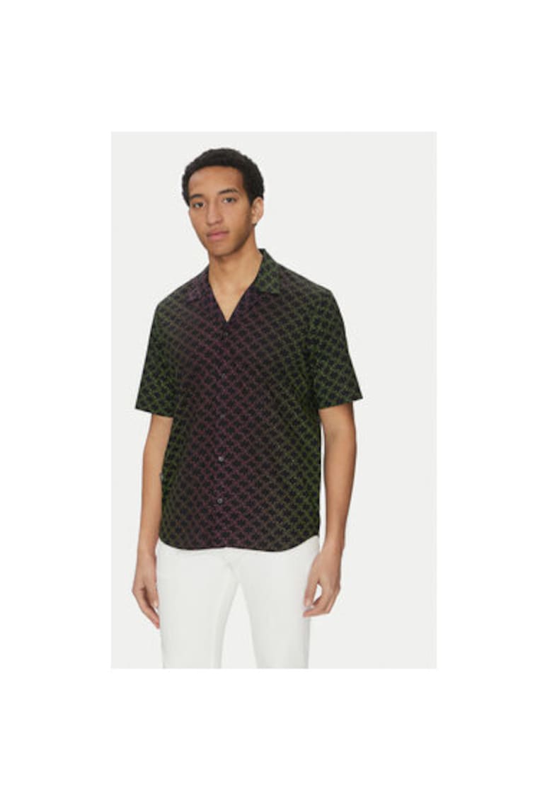 Camasa barbati 605445 552689 - Bumbac - Negru - Negru