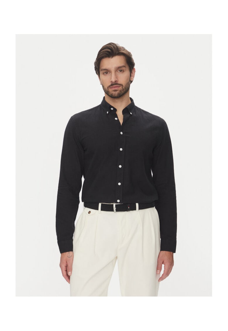 Camasa barbati 30-203344B - In/Bumbac - Negru - Negru