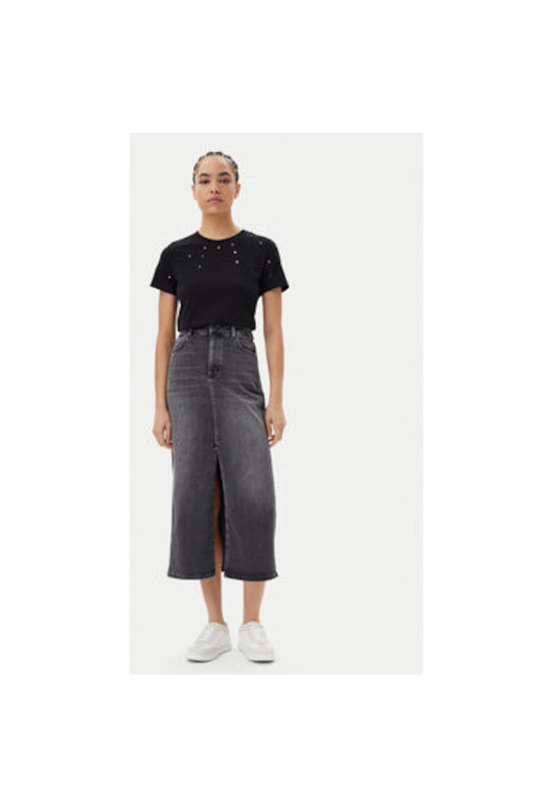 Tricou dama GPP25070TS - Bumbac - Negru - Negru