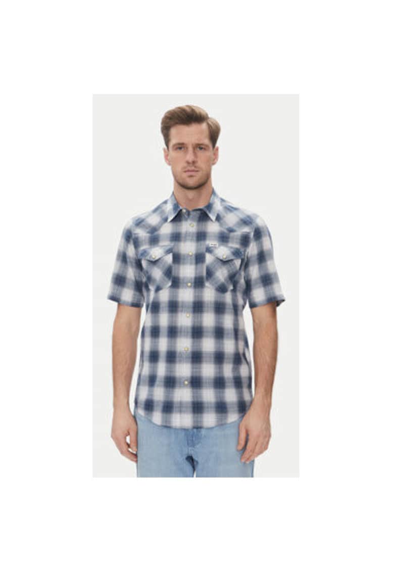 Camasa barbati 112362381 - Bumbac - S INTL - Albastru