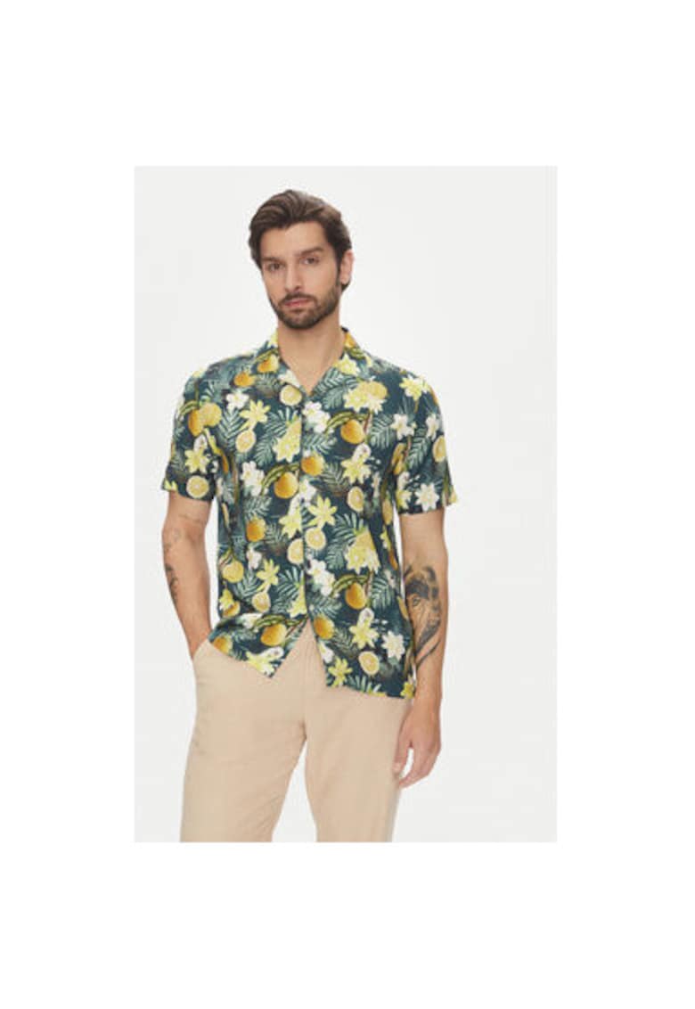Camasa barbati  30-203729 - Viscoza - Verde
