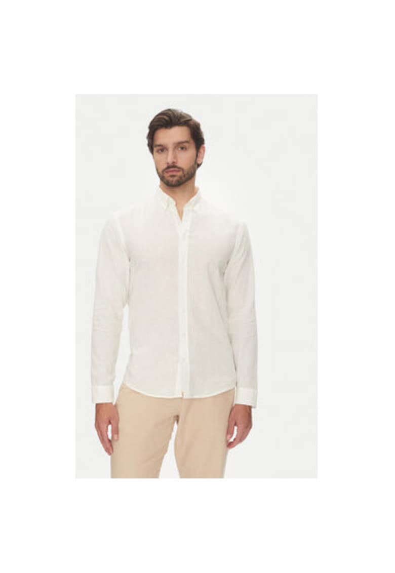 Camasa barbati  30-203344B - In/Bumbac - Alb