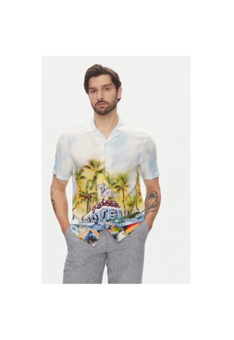 Camasa barbati 30-203735 - Viscoza - Multicolor Camasa barbati 30-203735 - Viscoza - Multicolor