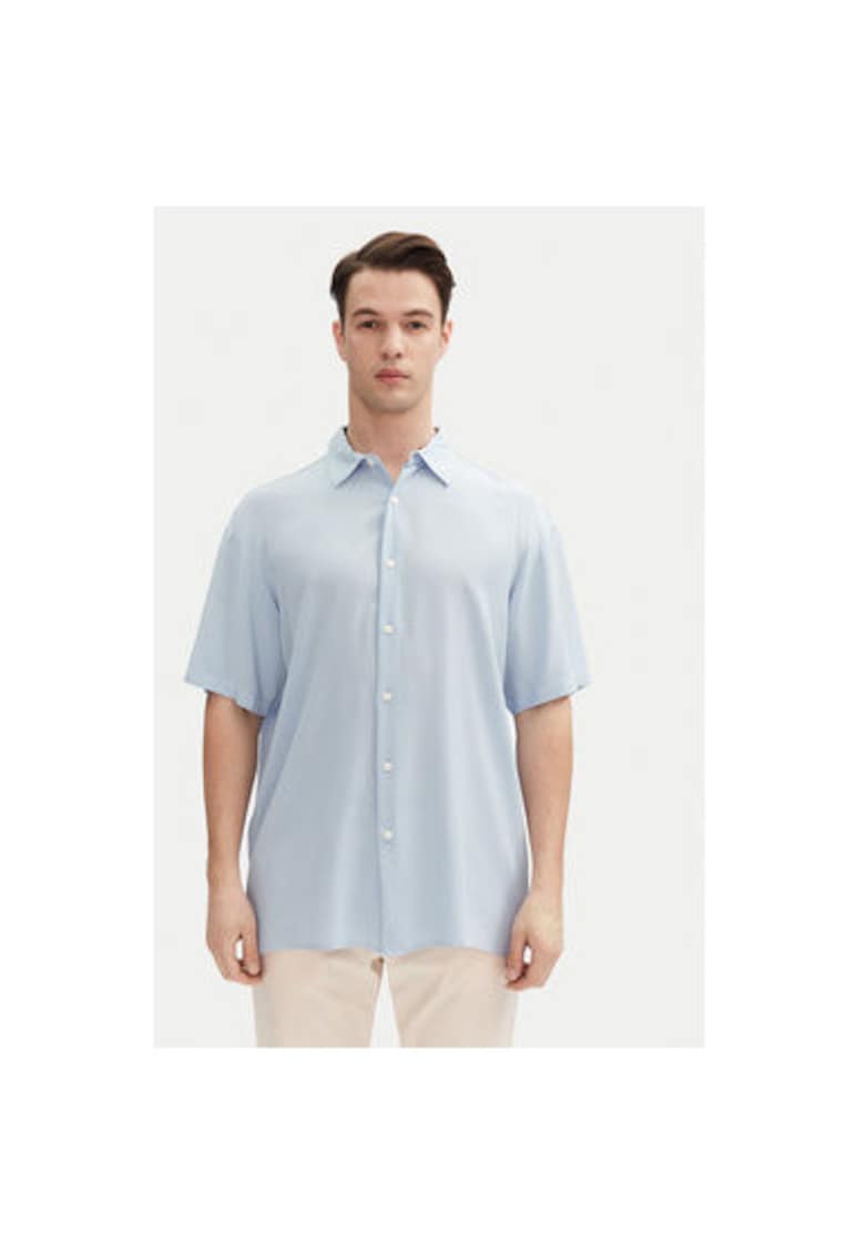 Camasa barbati Jack Jones - 12271078 - Viscoza - Albastru deschis