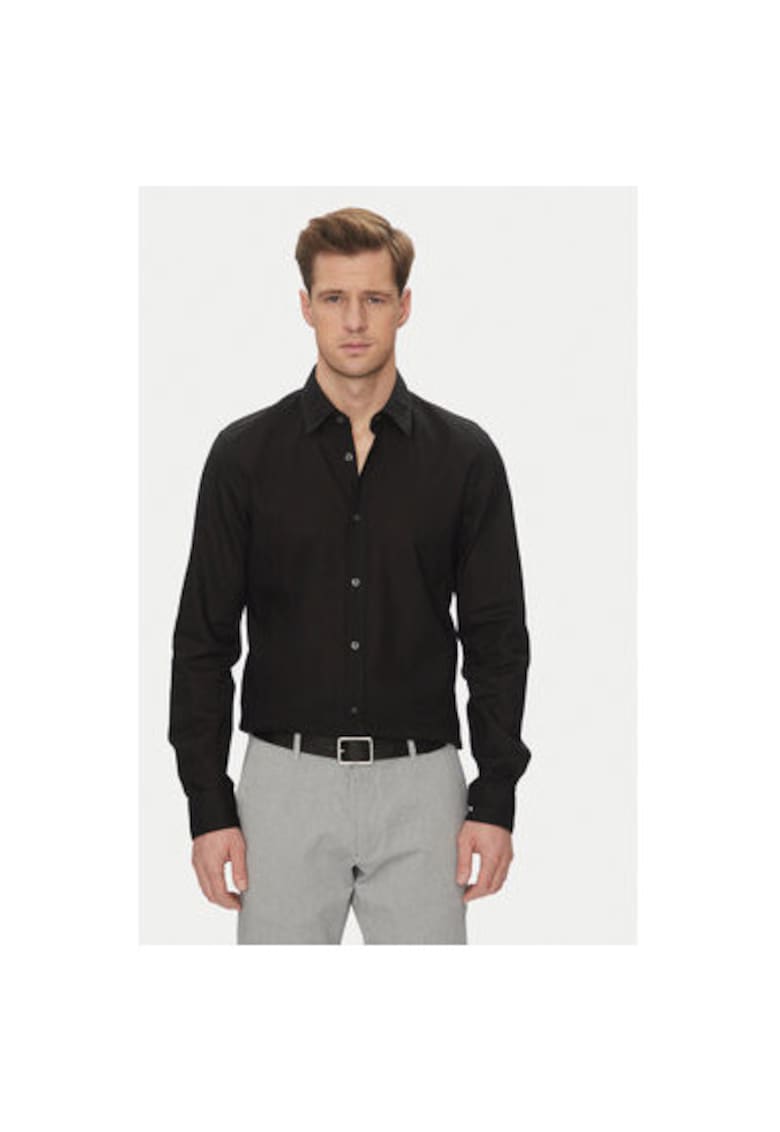 Camasa barbati 10013335 30045977 - In/Bumbac - Negru - Negru
