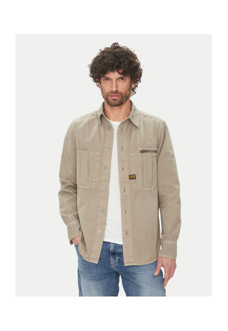 Camasa barbati G Star Raw - D26058-D947 - Bumbac - Gri - Gri