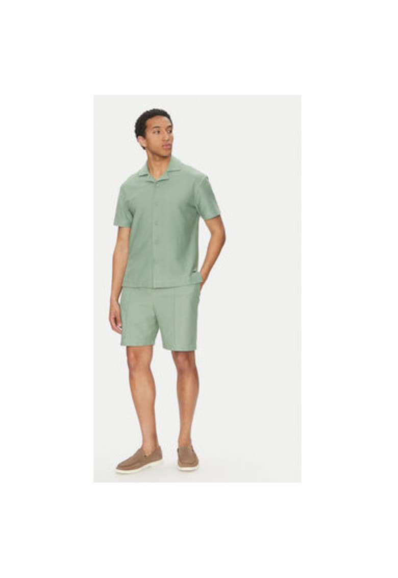 Camasa barbati 10019312 30045553 - Bumbac - Verde - Verde