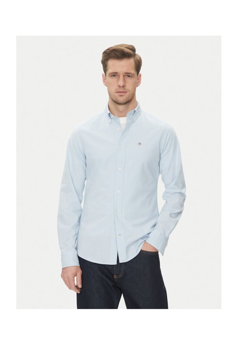 Camasa barbati 3230115 - Bumbac - Albastru deschis - Albastru deschis