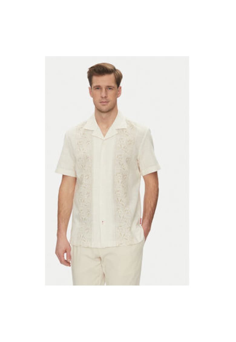 Camasa barbati 10019529 30045980 - Bumbac - Bej