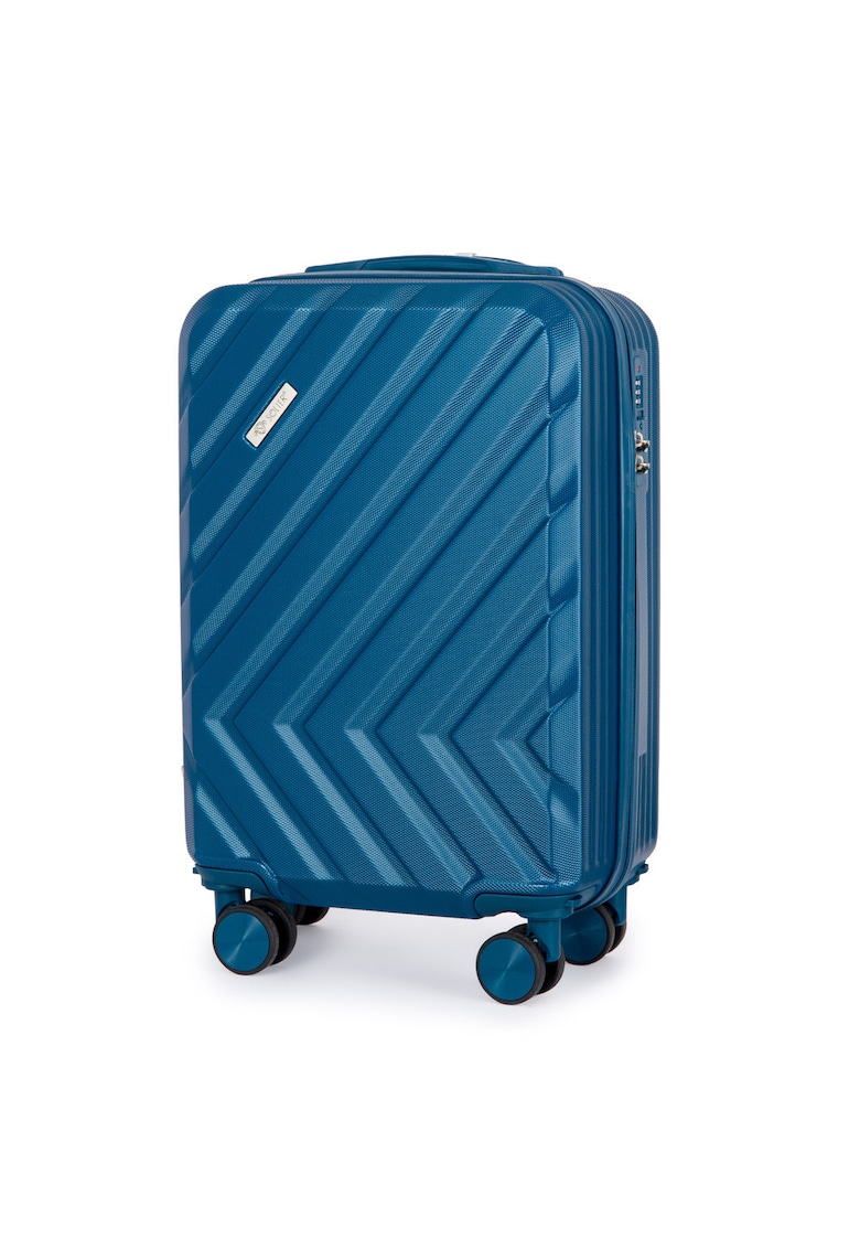 Troler de calatorie mic S ABS SOLIER KYOTO 1071 ALBASTRU 20' Troler de calatorie mic S ABS SOLIER KYOTO 1071 ALBASTRU 20'