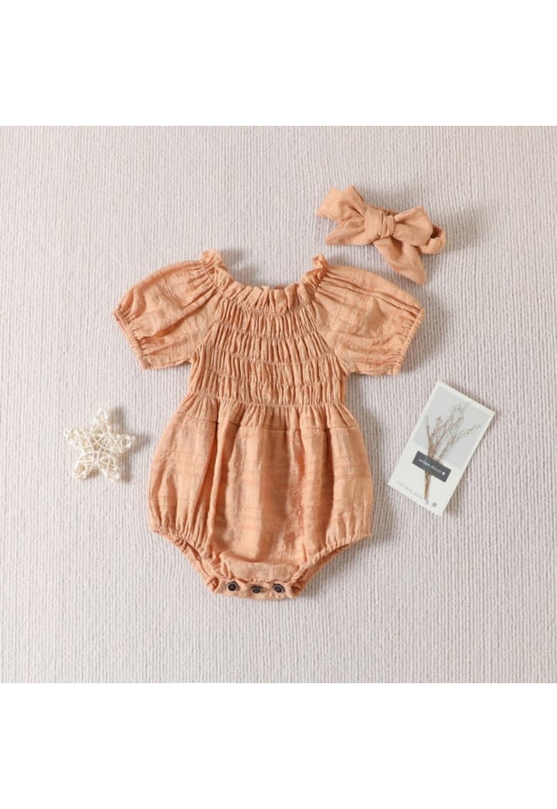 Body Model AL 12441 cu bentita Lylly - Crem - 9-12 luni -