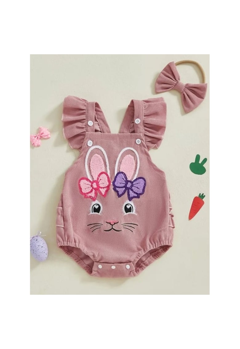 Salopeta Model AL 11840 iepuras si fundite - Roz pudrat