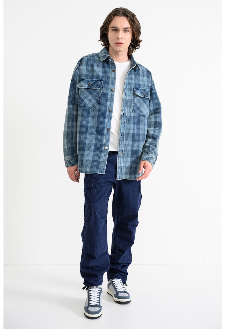 Jacheta in carouri cu nasturi