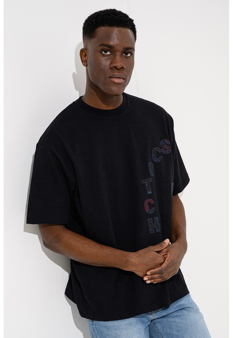 Tricou supradimensionat cu logo