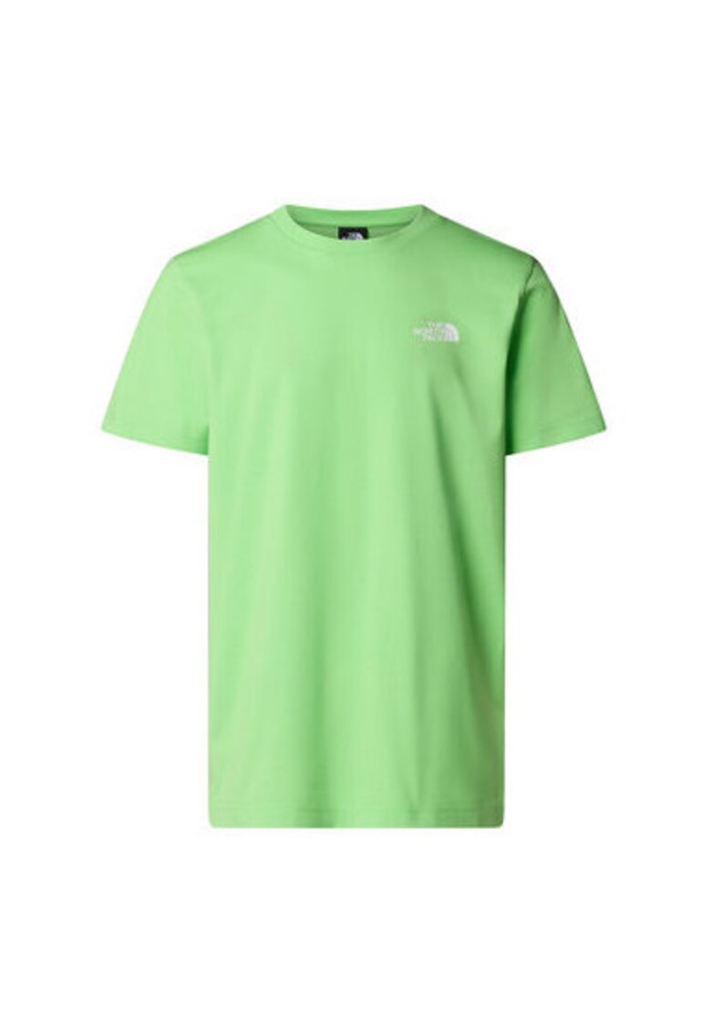 Tricou barbati NF0A87NG6II1 - Bumbac/Poliester - Verde - Verde