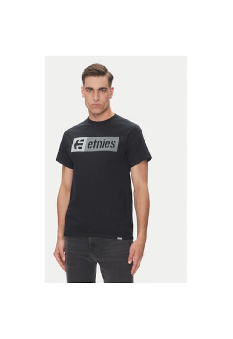 Tricou barbati 4130002282 - Bumbac - Negru - Negru