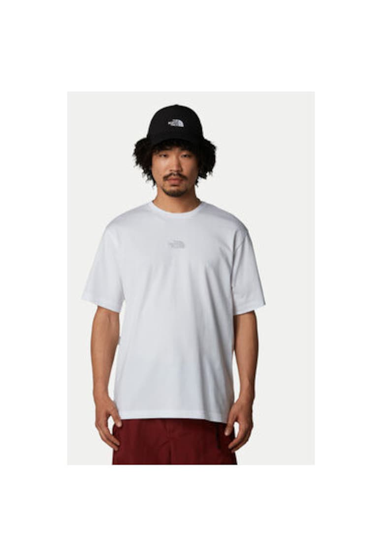 The North Face Tricou Unisex NF0A8C3AFN41 - Bumbac - Alb - Alb