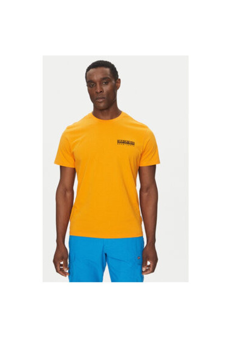 Tricou barbati NP0A4ILXA701 - Bumbac - Portocaliu - Portocaliu