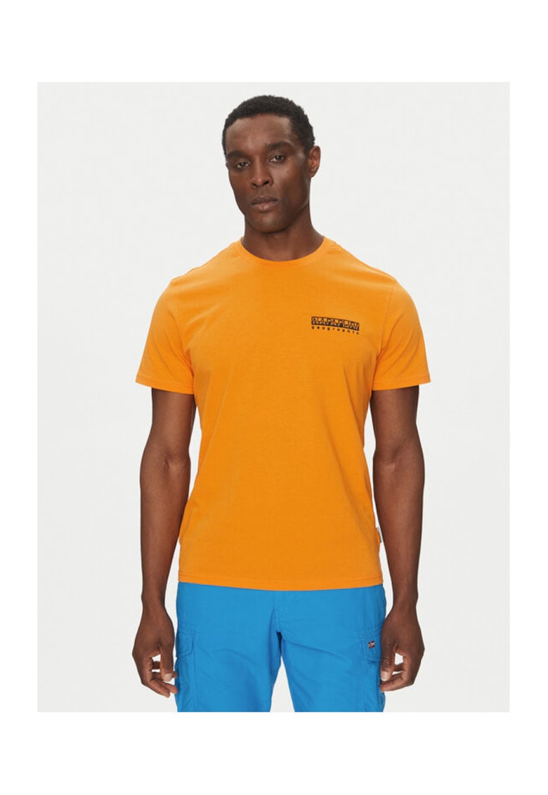 Tricou barbati NP0A4ILXA701 - Bumbac - Portocaliu - Portocaliu