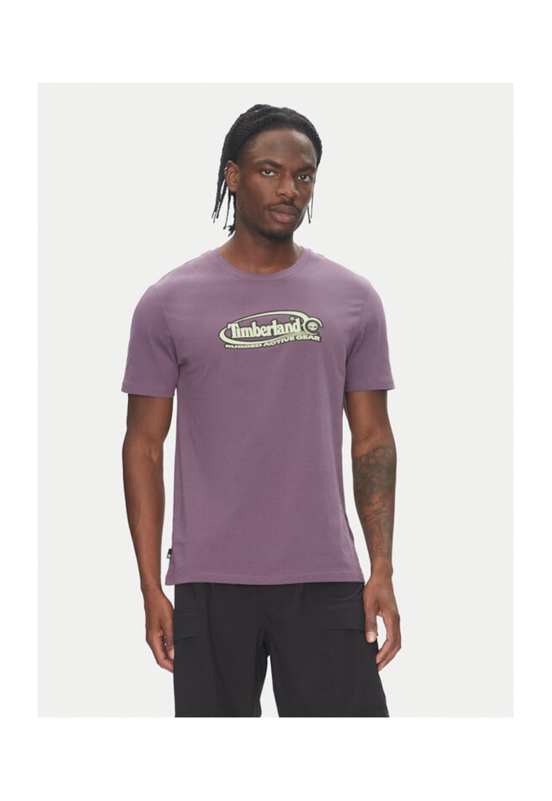 Tricou barbati TB0A6DJYENX1 - Bumbac - Mov - Mov