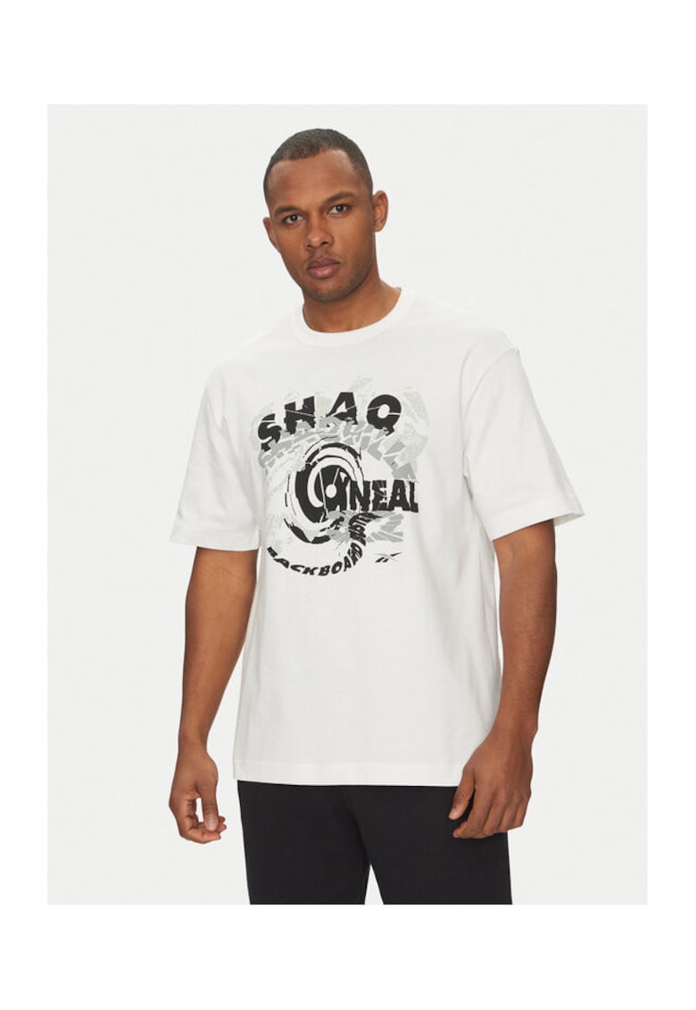Tricou barbati 100218841 - Bumbac - Alb - Alb