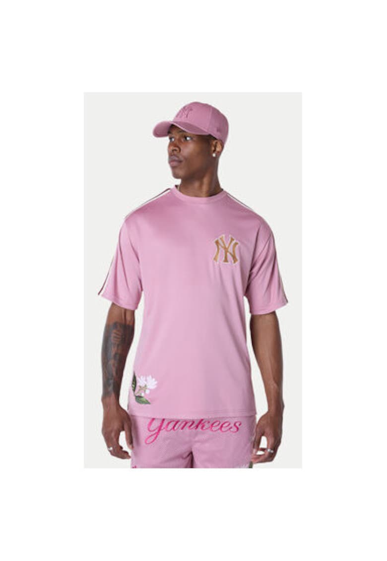 Tricou barbati 60596338 - Poliester - Roz