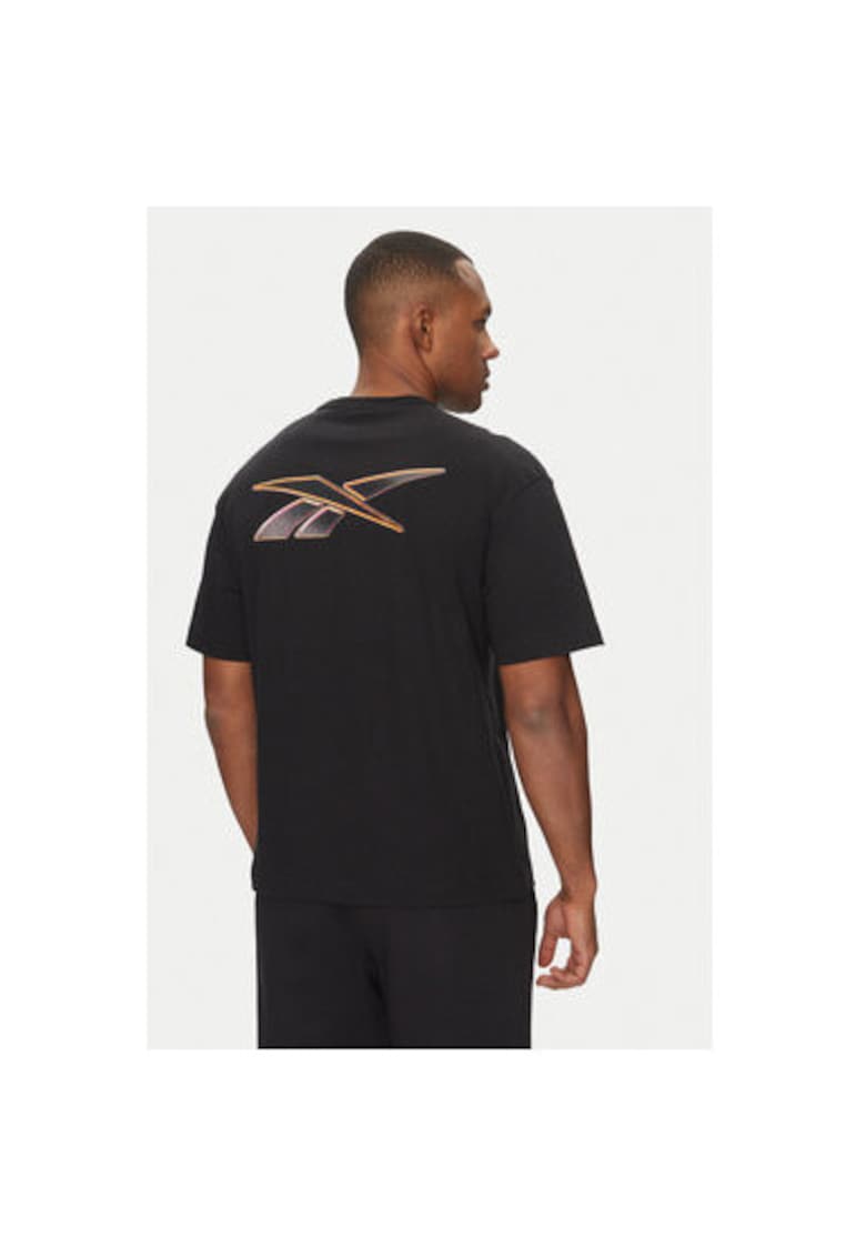 Tricou barbati 100214893 - Bumbac - Negru - Negru