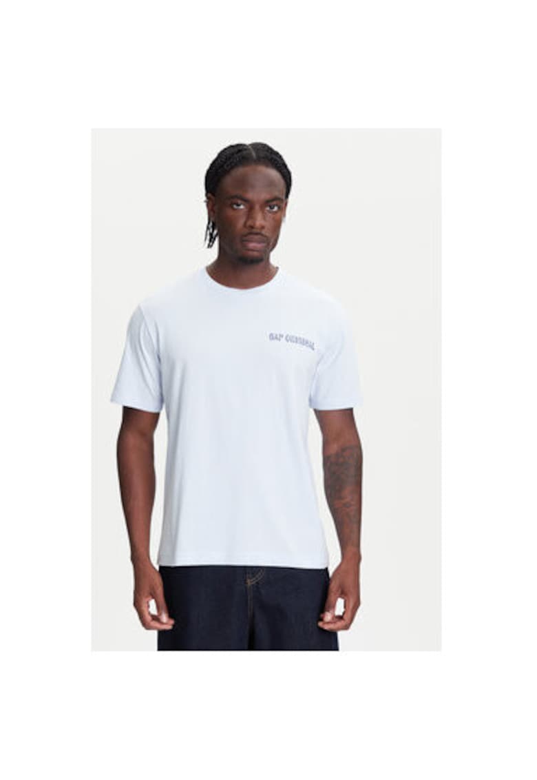 Tricou barbati 768925-01 - Bumbac - XS INTL - Albastru