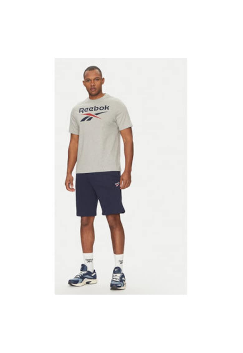 Tricou barbati 100217137 - Bumbac - Gri - Gri