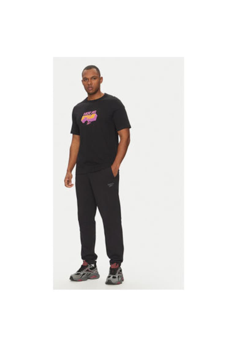 Tricou barbati 100218834 - Bumbac - Negru - Negru
