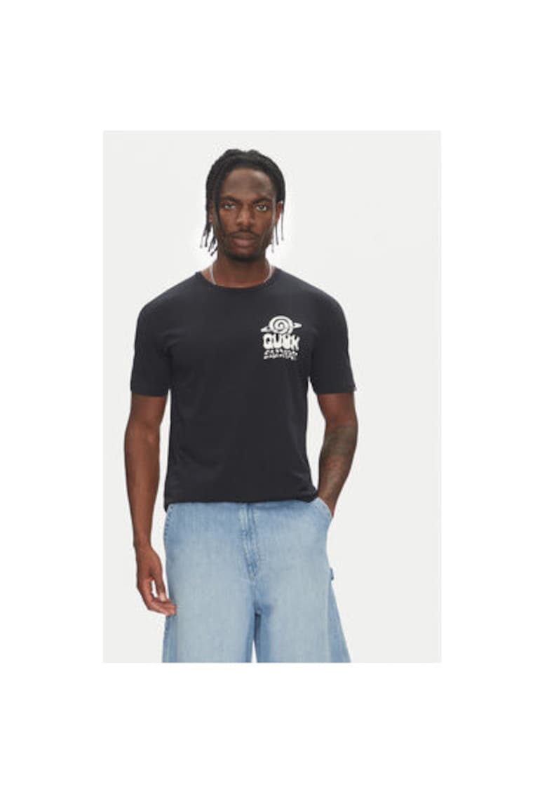 Tricou barbati  EQYZT08053 - Bumbac - Negru